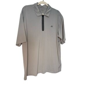 GSX‎ grey performance polo top golf outdoor athletic